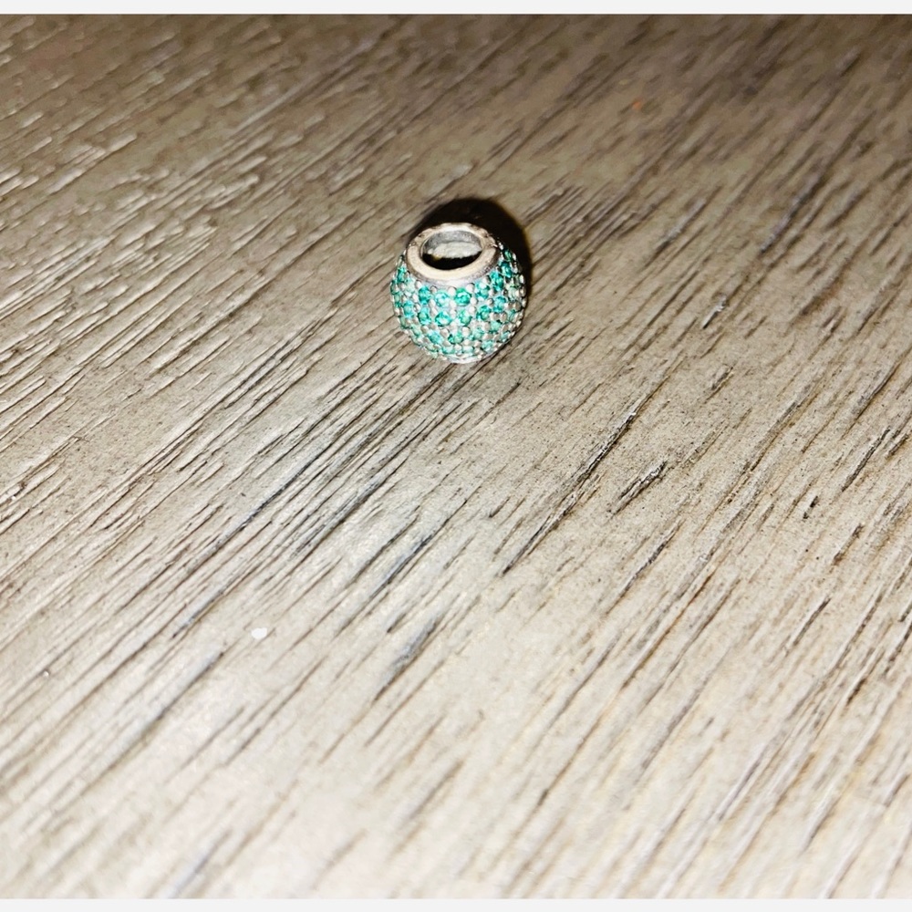 Pandora Emerald Studded Charm